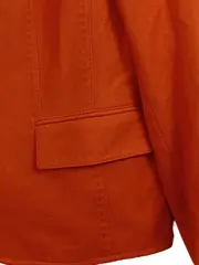 Vorschaubild 2 von Damen Blazer Gr. 42/XL Orange Business Wolle