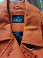 Vorschaubild 4 von Damen Blazer Gr. 42/XL Orange Business Wolle