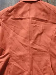 Vorschaubild 3 von Damen Blazer Gr. 42/XL Orange Business Wolle