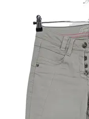 Vorschaubild 3 von Damen Jeans Tapered Fit Hose Gr. 34/38(M) Grau Casual