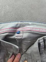 Vorschaubild 6 von Damen Jeans Tapered Fit Hose Gr. 34/38(M) Grau Casual