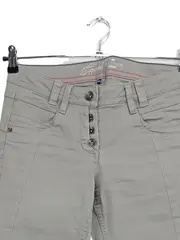 Vorschaubild 2 von Damen Jeans Tapered Fit Hose Gr. 34/38(M) Grau Casual