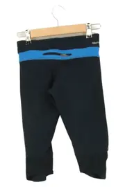 Vorschaubild 2 von Radhose Damen 34/XS Blau Sportlich FIT DRY 3/4 Leggings