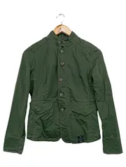 Vorschaubild 1 von Jeansjacke Damen 32/XXS Grün Streetwear Vintage Casual