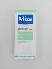 Vorschaubild 3 von Mixa Anti-Unreinheiten Mattierende Gel-Creme Salicylsäure AHA 50ml