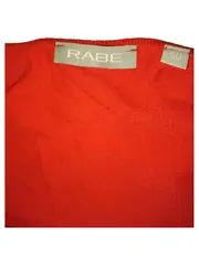 Vorschaubild 2 von Damen T-Shirt Gr. 50 Rot Basic Kurzarm Viskose