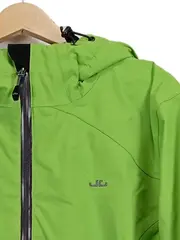 Vorschaubild 2 von Damen Leichte Jacke Gr. 42/XL Grün Outdoor Kapuze Reißverschluss