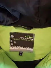 Vorschaubild 4 von Damen Leichte Jacke Gr. 42/XL Grün Outdoor Kapuze Reißverschluss