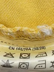 Vorschaubild 3 von Damen Jeans Regular Fit 36 Gelb Casual Modell 50S526