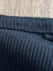 Vorschaubild 3 von Damen Strickkleid Maxikleid Langarm Schwarz Gr. 34/XS