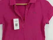 Vorschaubild 3 von Poloshirt Damen Pink Kurzarm Gr. S Casual Uni