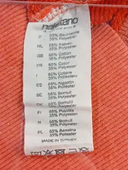 Vorschaubild 4 von Kapuzenpullover Damen Gr. 36/S Orange Streetwear Hoodie