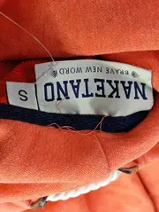 Vorschaubild 3 von Kapuzenpullover Damen Gr. 36/S Orange Streetwear Hoodie