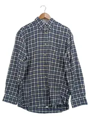 Vorschaubild 1 von Herren Freizeithemd Kariert Blau Gr. 41;M Baumwolle Klassisch