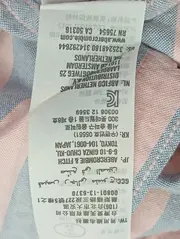 Vorschaubild 5 von Hemdbluse Damen 34;XS Rosa Gestreift Kurzarm Casual