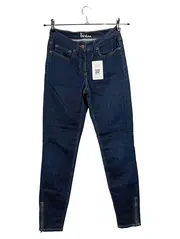 Vorschaubild 1 von Damen Jeans Straight Leg Hose Blau Gr. S W28/36 Casual