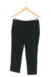 Vorschaubild 1 von Damen Anzughose S 36 Kariert Grün Blau Preppy Business Hose
