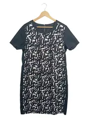 Vorschaubild 1 von Damen Businesskleid Gr. 42 XL Mehrfarbig Grafisch Modern