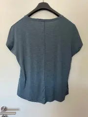 Vorschaubild 2 von Damen Sport Shirt Gr. 42 Blau Funktionsshirt Sportlich