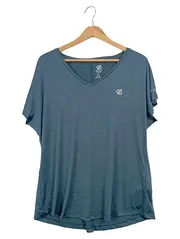 Vorschaubild 1 von Damen Sport Shirt Gr. 42 Blau Funktionsshirt Sportlich