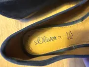 Vorschaubild 3 von Damen Slipper Loafer Gr. 37 Blau Wildleder Casual