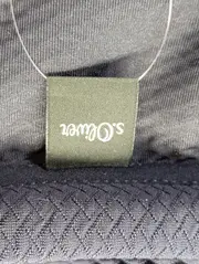 Vorschaubild 3 von Damen Bluse Gr. 36/S Blau Strukturmuster Klassisch Elegant