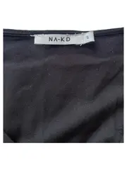 Vorschaubild 7 von Damen Wickelkleid Freizeitkleid Gr. 36/S Schwarz Casual