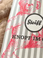 Vorschaubild 4 von Club Teddybär 2019 Mohair Knopf im Ohr 12cm Braun NEU OVP