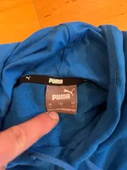 Vorschaubild 6 von Herren Kapuzenpullover Hoodie Blau Gr. L Kängurutasche Sportlich