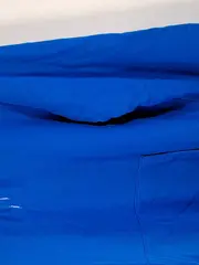 Vorschaubild 4 von Herren Kapuzenpullover Hoodie Blau Gr. L Kängurutasche Sportlich