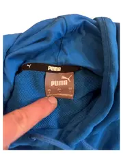 Vorschaubild 5 von Herren Kapuzenpullover Hoodie Blau Gr. L Kängurutasche Sportlich