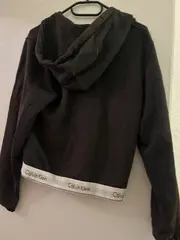 Vorschaubild 2 von Damen Sweatjacke Kapuzenjacke Gr. S Grau Sleepwear