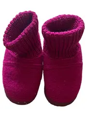 Vorschaubild 1 von Hausschuhe Kinder Gr. 21 Pink Komfortabel Wolle