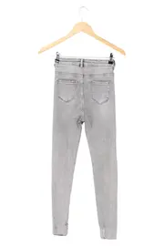 Vorschaubild 2 von Damen Jeans Slim Fit Grau W24/32/XXS Used-Look Stretch