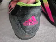 Vorschaubild 5 von Damen Fußballschuhe Gr. 42 Schwarz Grün Pink Sportlich Rasen Kunstrasen