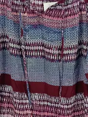 Vorschaubild 3 von Damen Bluse Langarm Ethno Bohemian Mehrfarbig Gr. 40 L