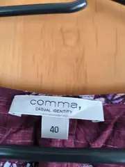 Vorschaubild 5 von Damen Bluse Langarm Ethno Bohemian Mehrfarbig Gr. 40 L