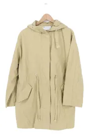 Vorschaubild 1 von Leichte Jacke Damen 36/S Beige Baumwolle Casual Kapuze