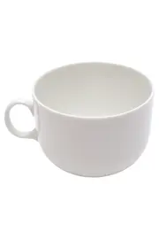 Vorschaubild 1 von Kaffeetasse Porzellan Weiß Klassisch Minimalistisch Modern