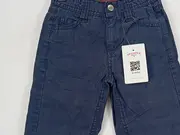 Vorschaubild 4 von Kinder Stoffhose Gr. 104 Blau Casual Kariert