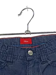 Vorschaubild 2 von Kinder Stoffhose Gr. 104 Blau Casual Kariert