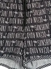 Vorschaubild 3 von Badeshorts Jungen Gr. 170/176 Schwarz Surf Print Shorts