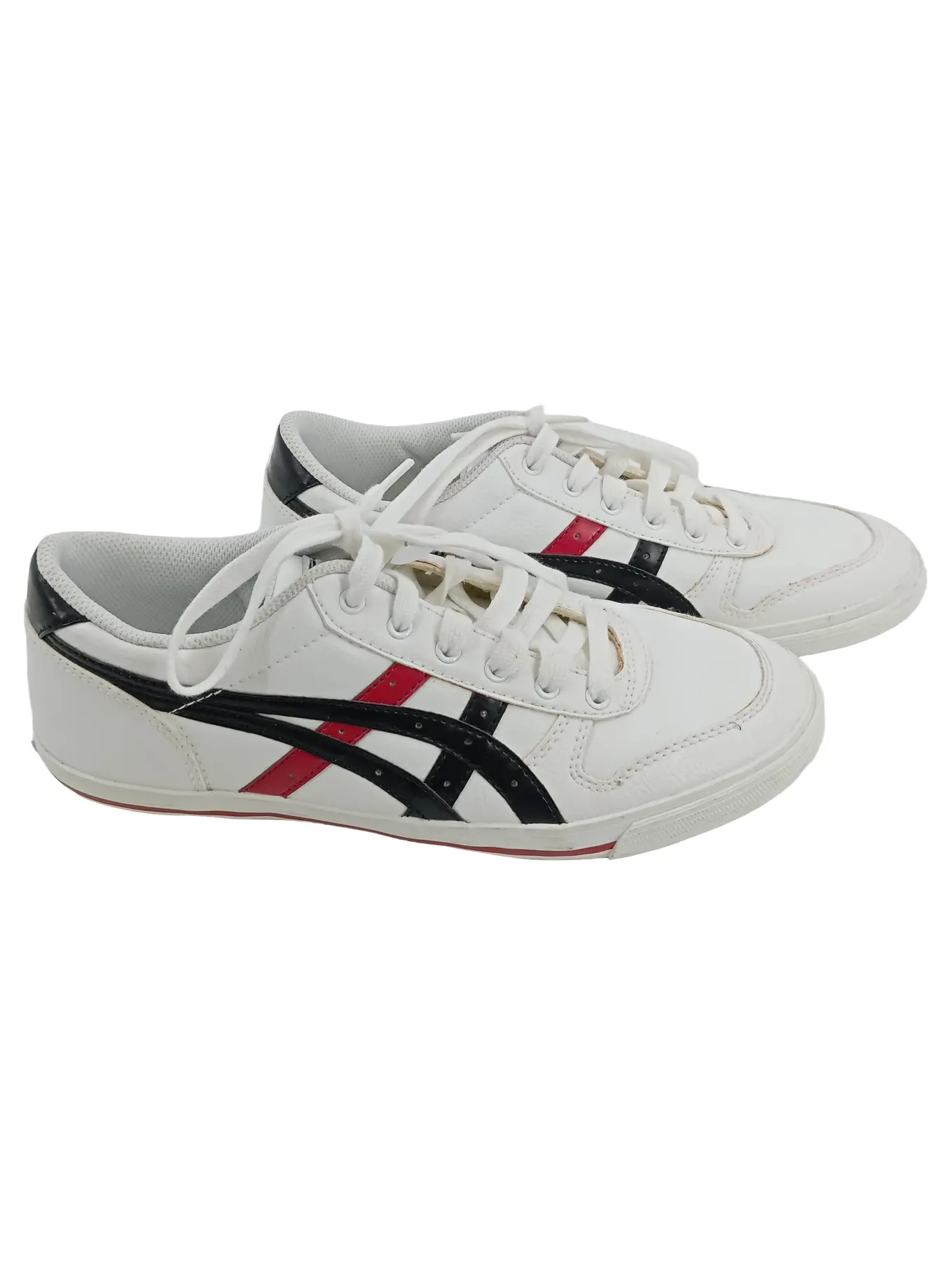 ASICS Sportschuhe Damen Sneaker Gr. 38 Weiß Freizeit Turnschuhe