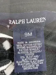 Vorschaubild 5 von Baby Set Kleid Höschen gestreift Logo Rüschen Gr. 9M/74 Blau