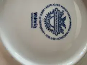 Vorschaubild 3 von Valeria Untersetzer Porzellan Weiß Blau Blumen Klassisch 14.5cm