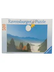 Vorschaubild 1 von Puzzle 500 Teile Berglandschaft Nebel Mond Nr. 14 330 6