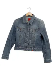 Vorschaubild 1 von Jeansjacke Damen Gr. M Blau Casual Denim Jacke