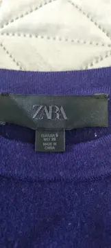 Vorschaubild 2 von Damen Pullover Kurzarm Basic Gr. 36/S Blau
