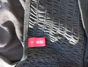 Vorschaubild 3 von Freizeitkleid Damen Gr. 36/S Schwarz Elegant Midikleid Raffungen