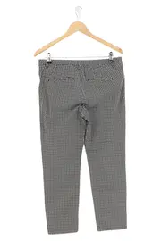 Vorschaubild 2 von Damen Stoffhose Gr. 38 M Schwarz Modern Preppy Muster